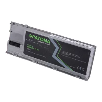   Dell Latitude D620, D630, D631 Laptop akkumulátor - 5200mAh (11.1V Szürke) - Utángyártott