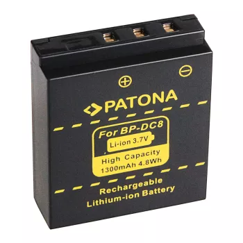   Leica BP-DC8 / BP-DC8E akkumulátor - 1300mAh (3.7V) - Utángyártott