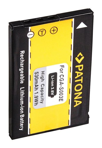 Panasonic CGA-S003E akkumulátor - 530mAh (3.6V) - Utángyártott