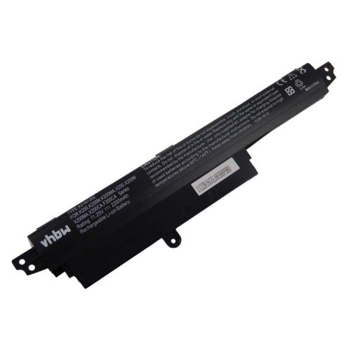 ASUS Vivobook X200 Laptop akkumulátor - 2200mAh (11.25V Fekete) - Utángyártott