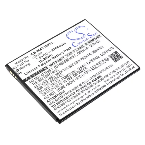 Motorola GK40 akkumulátor - 2700mAh - Utángyártott
