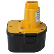 Dewalt DC9071, DE9037, DE9071 akkumulátor - 2000mAh (12V) - Utángyártott