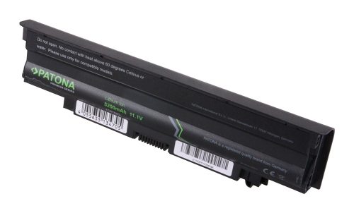 Dell Inspiron N3010, N4010, N5010 Laptop akkumulátor - 5200mAh (11.1V Fekete) - Utángyártott