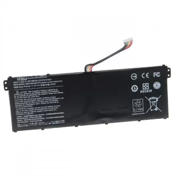   Acer AC14B13J, AC14B18J, AC14B18K Laptop akkumulátor - 3500mAh (11.4V Fekete) - Utángyártott