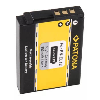 Nikon EN-EL12 akkumulátor - 950mAh (3.7V) - Utángyártott