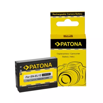 Nikon EN-EL12 akkumulátor - 950mAh (3.7V) - Utángyártott