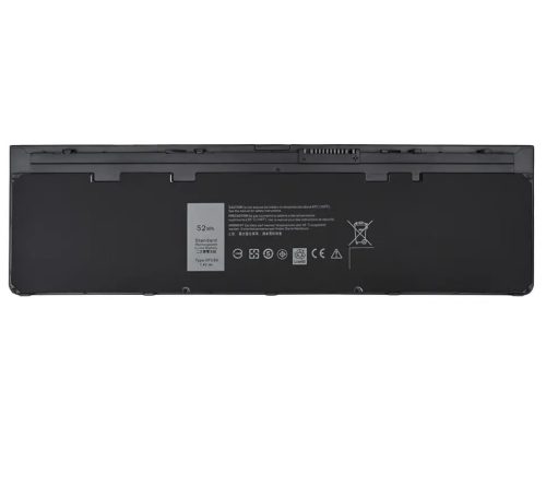 Dell Latitude E7240, E7250 Laptop akkumulátor - 6840mAh (7.4V-7.6V 52Wh Fekete) - Utángyártott