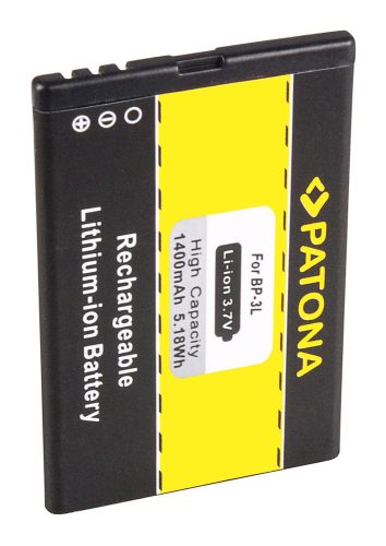 Nokia BP-3L akkumulátor - 1400mAh (3.7V) - Utángyártott