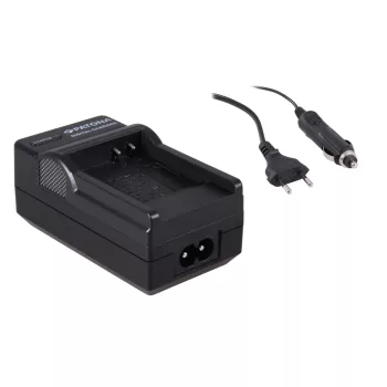   Panasonic CGA-S008, DMW-BCE10E akkumulátor töltő szett - Utángyártott