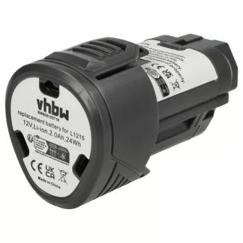   AEG BLL12C, BS12C, BS12C2 akkumulátor - 2000mAh (12V) - Utángyártott
