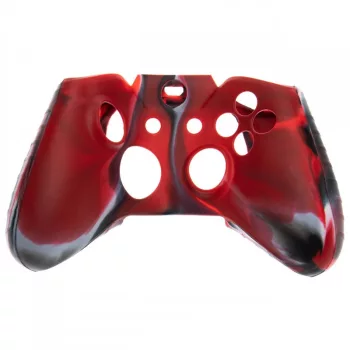   Szilikon tok Xbox One kontrollerekhez ( piros/fekete/fehér ) - Utángyártott