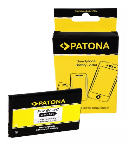 Nokia 1661, 2650, 5100, 6100, 7200, X2-00 akkumulátor - 1000mAh - Utángyártott