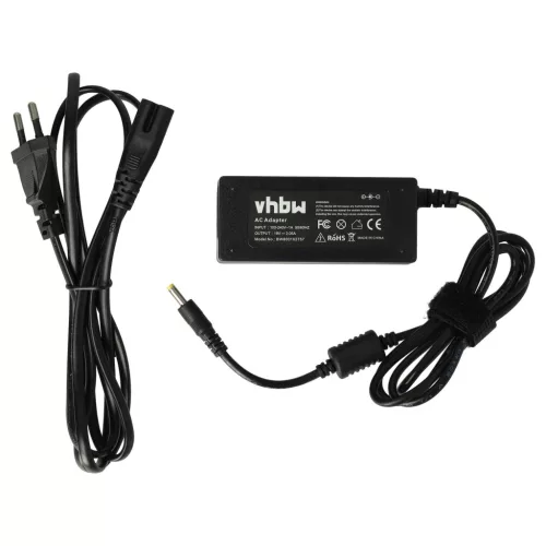 HP Mini 110, 110c, 210, 2102 laptop töltő adapter - 40W (19V 2.05A) - Utángyártott