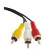 Sony RCA Audio/Video kábel Playstation 1, 2, 3 - 1,8m - Utángyártott