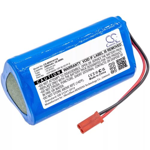 Electropan ICP 186500-22F-M-3S1P-S Li-Ion Takarítógép akkumulátor (2600mAh, 11.1V, 28.86 Wh) - Utángyártott