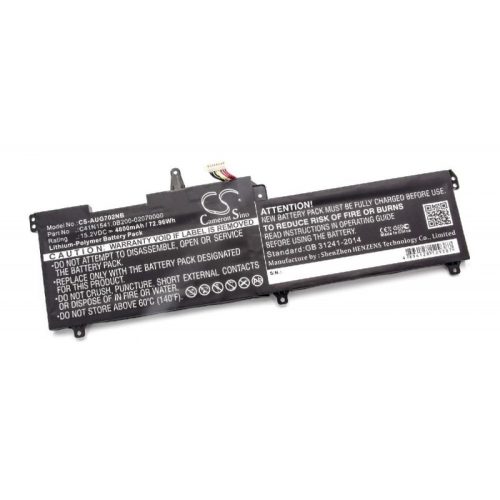 Asus C41N1541 Laptop akkumulátor - 4800mAh (15.2V Fekete) - Utángyártott