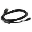 USB adatkábel Casio Exilim Fujifilm Finepix Nikon fényképezőgépekhez (fekete) - Utángyártott