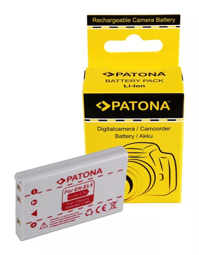 Nikon EN-EL5 akkumulátor - 1000mAh (3.7V) - Utángyártott
