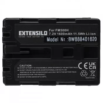   Sony NP-FM500H akkumulátor - 1600mAh (7.2V) - Utángyártott