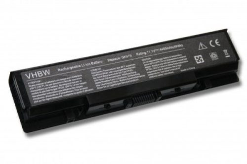 Dell Inspiron 1520 1720 Vostro 1500 Laptop akkumulátor - 4400mAh (11.1V Fekete) - Utángyártott