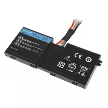   Dell Alienware 17, 17R1, 18, 18 R1 Laptop akkumulátor - 4400mAh (14.8V Fekete) - Utángyártott