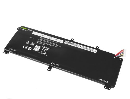 Dell Precision M3800, XPS 15 Laptop akkumulátor - 4400mAh (11.1V Fekete) - Utángyártott