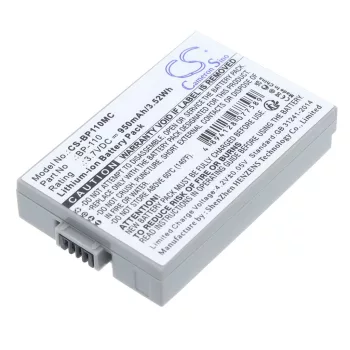 Canon BP-110 akkumulátor - 950mAh (3.7V) - Utángyártott