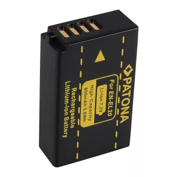   Nikon EN-EL20 / EN-EL20a akkumulátor - 800mAh (7.2V) - Utángyártott
