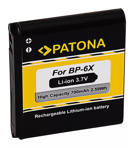 Nokia BL-5X, BL-6X akkumulátor - 700mAh (3.7V) - Utángyártott