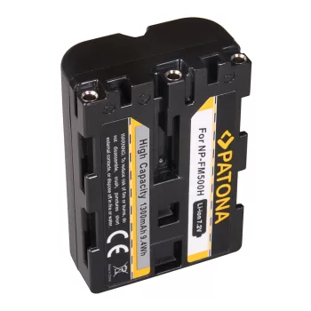   Sony NP-FM500H, NP-FM500 akkumulátor - 1300mAh (7.2V) - Utángyártott