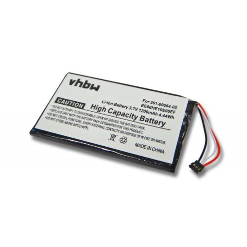 Garmin Nüvi 3700, 3750, 3760, 3760T akkumulátor - 1200mAh (3.7V) - Utángyártott