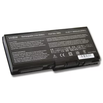   Toshiba PA3729U-1BAS, PA3729U-1BRS Laptop akkumulátor - 8800mAh (10.8V / 11.1V Fekete) - Utángyártott
