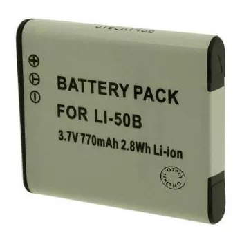 Olympus Li-50B akkumulátor - 770mAh (3.7V) - Utángyártott
