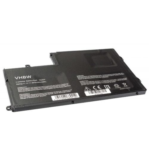 Dell Inspiron 15, 5547 Laptop akkumulátor - 3870mAh (11.1V Fekete) - Utángyártott