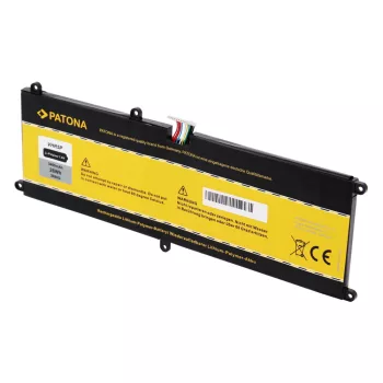   Dell 0RFH3V, 0VHR5P, RFH3V Laptop akkumulátor - 3400mAh (7.6V Fekete) - Utángyártott