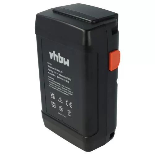 Gardena 380 C (4024-20) akkumulátor - 3000mAh (25V) - Utángyártott
