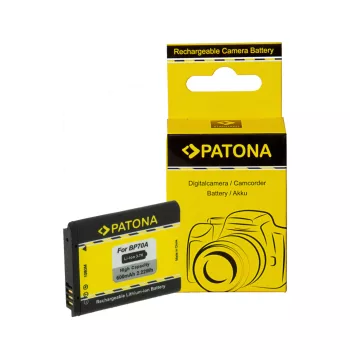   Samsung SLB-70A / BP-70A akkumulátor - 500mAh (3.7V) - Utángyártott