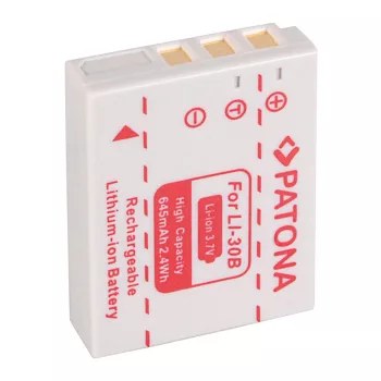 Olympus Li-30B akkumulátor - 645mAh (3.7V) - Utángyártott
