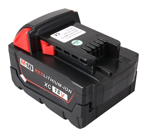 Milwaukee 2601, 2610, 2611 akkumulátor - 5000mAh (18V) - Utángyártott