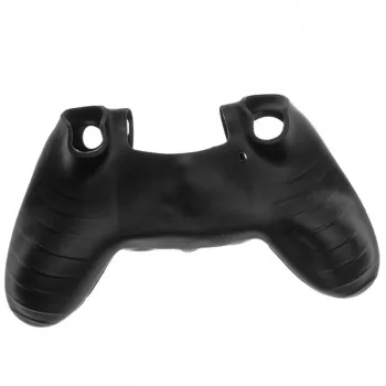   Szilikon tok Sony PlayStation 4 / PS4 wireless kontrollerekhez ( fekete ) - Utángyártott
