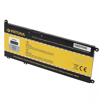   Dell 081PF3, 07FHHV, 33YDH Laptop akkumulátor - 3600mAh (15.2V Fekete) - Utángyártott