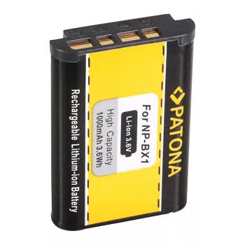   Sony Cybershot DSC-HX50 / DSC-HX300 akkumulátor - 1000mAh (3.7V) - Utángyártott