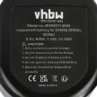 Dewalt DE9036, DE9061, DE9062 akkumulátor - 1500mAh (9.6V) - Utángyártott