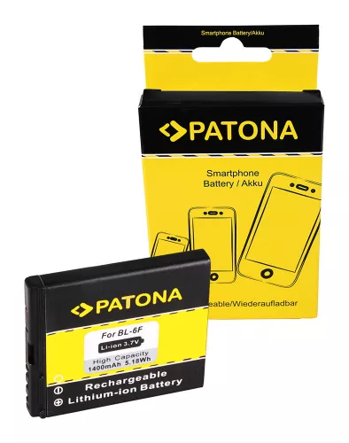 Nokia BL-6F akkumulátor - 1400mAh (3.7V) - Utángyártott