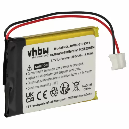 Philips Prestigo SRT9320 / 242252600214 akkumulátor - 850mAh - Utángyártott