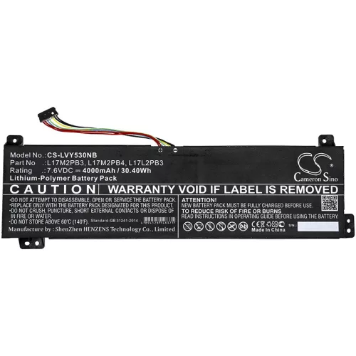 Lenovo Yoga V330-15 Laptop akkumulátor - 4000mAh (7.6V) - Utángyártott