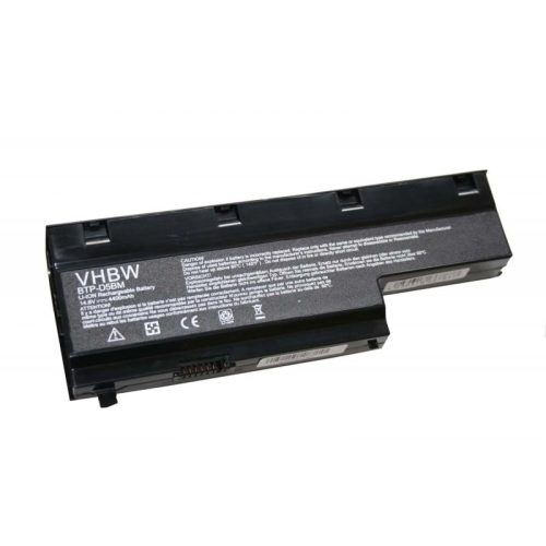 Medion BTP-D4BM, BTP-D5BM Laptop akkumulátor - 4400mAh (14.8V Fekete) - Utángyártott
