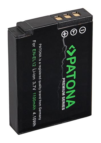 Nikon Coolpix S620, S640, S1000, S8000 akkumulátor - 1100mAh (3.7V) - Utángyártott