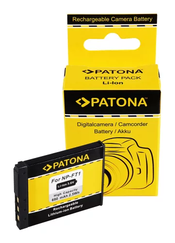 Sony NP-FT1, NPFT1 akkumulátor - 680mAh (3.6V) - Utángyártott