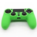   Anti-Slip Csúszásgátló markolatú szilikon tok PlayStation 4 / PS4 kontrollerekhez - zöld
